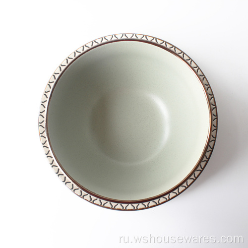 Новый дизайн керамический обеденный посуда с индивидуальным узором